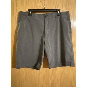 Men's Nick Laus Shorts Performance Golf Athletic Gray Size 38
